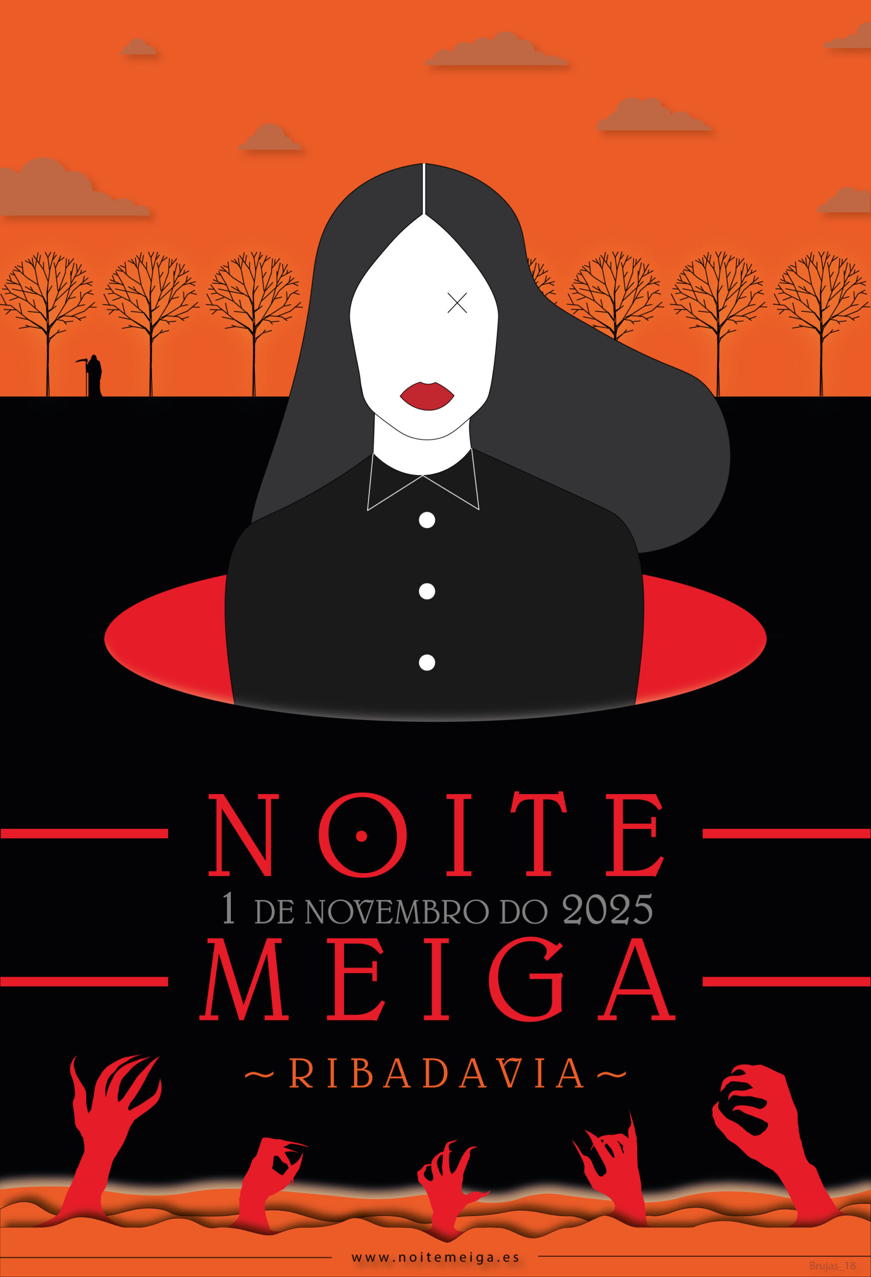 Gañador Concurso de Carteis da Noite Meiga 2025